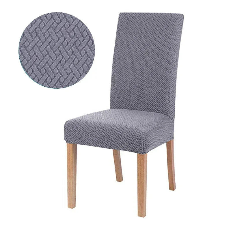 Resilient Chair Cover Washable Dining Chair Cover Quick Installation Suitable for Dining Room Banquet Home Decoration
