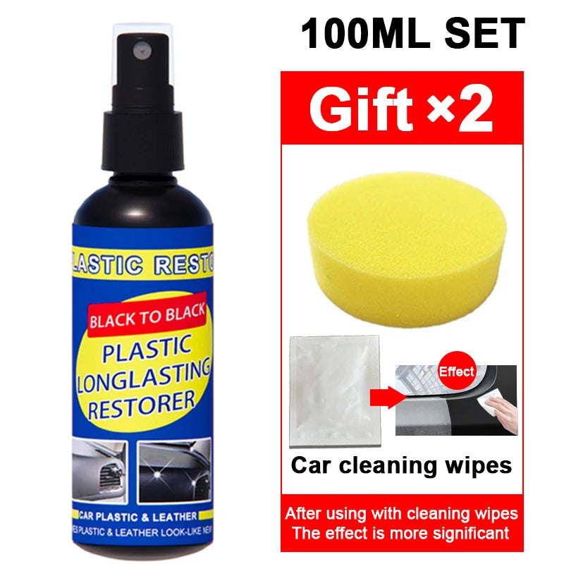 Car Plastic Restorer Back To Black Gloss Car Cleaning Products