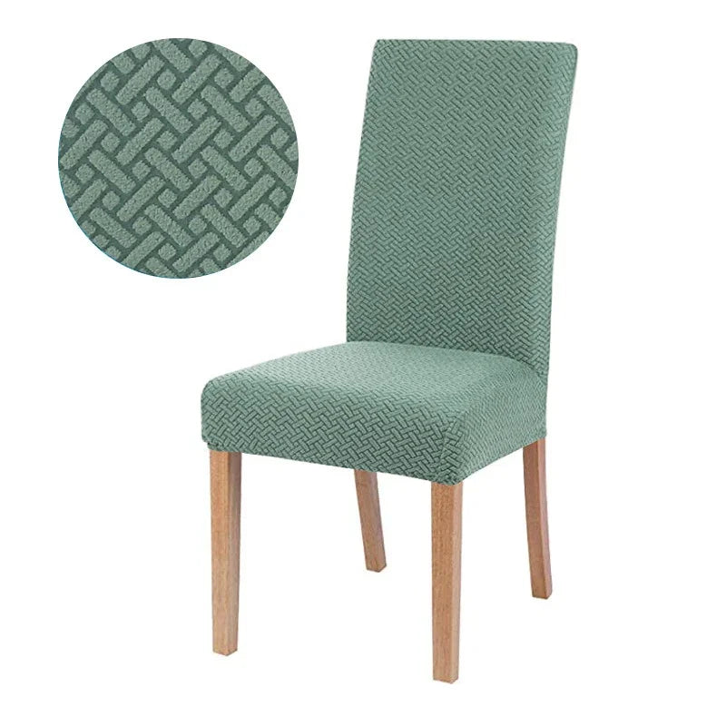 Resilient Chair Cover Washable Dining Chair Cover Quick Installation Suitable for Dining Room Banquet Home Decoration