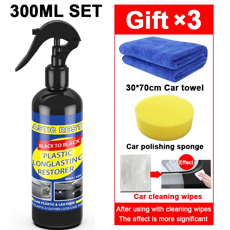 Car Plastic Restorer Back To Black Gloss Car Cleaning Products