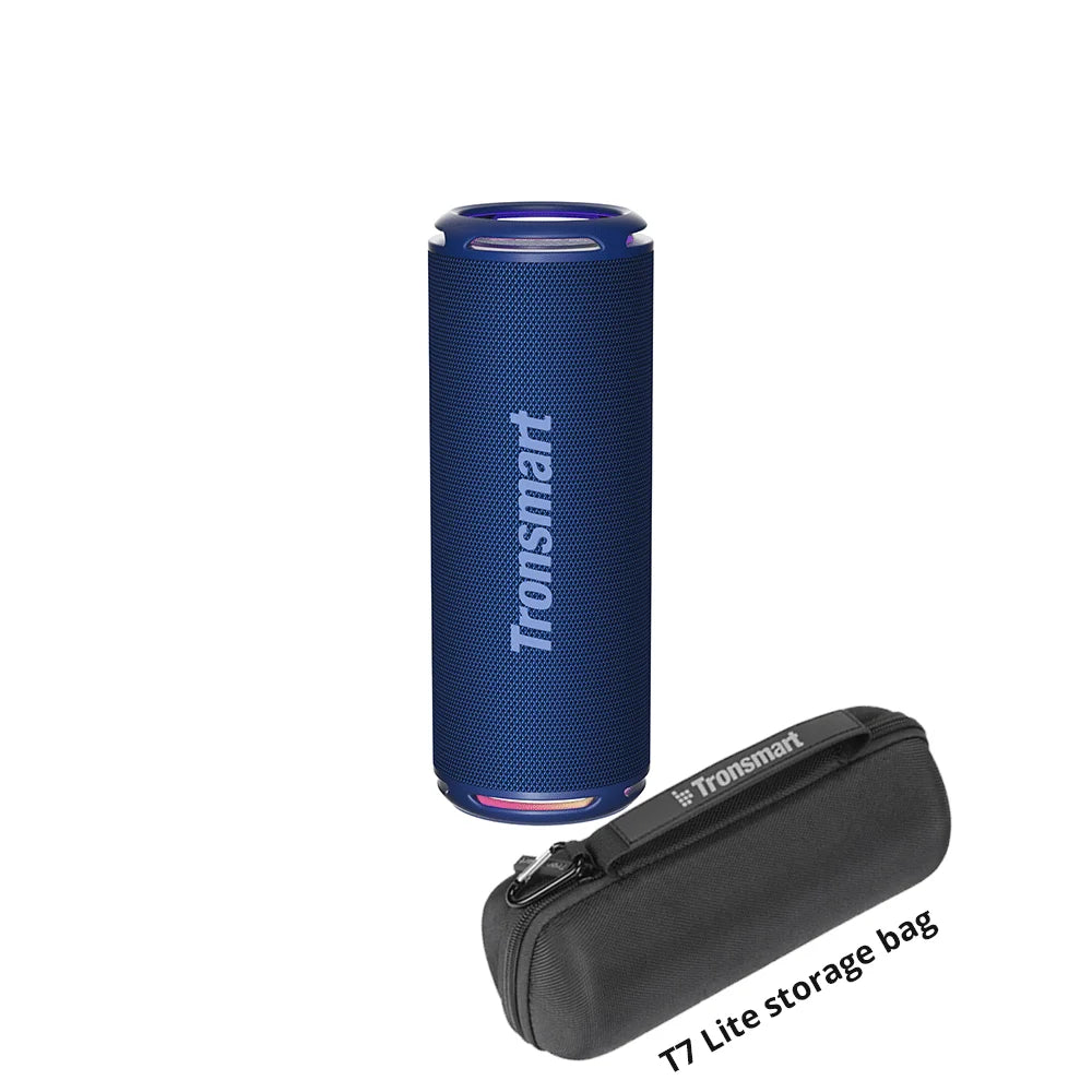Tronsmart T7 Lite Bluetooth Speaker Enhanced Bass Portable Speaker with 24H Playtime, APP Control, IPX7 Waterproof for CampingTronsmart T7 Lite Bluetooth Speaker Enhanced Bass Portable Speaker with 24H Playtime, APP Control, IPX7 Waterproof for Camping