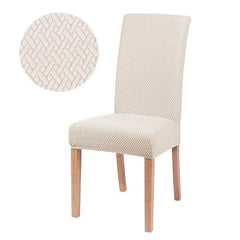 Resilient Chair Cover Washable Dining Chair Cover Quick Installation Suitable for Dining Room Banquet Home Decoration