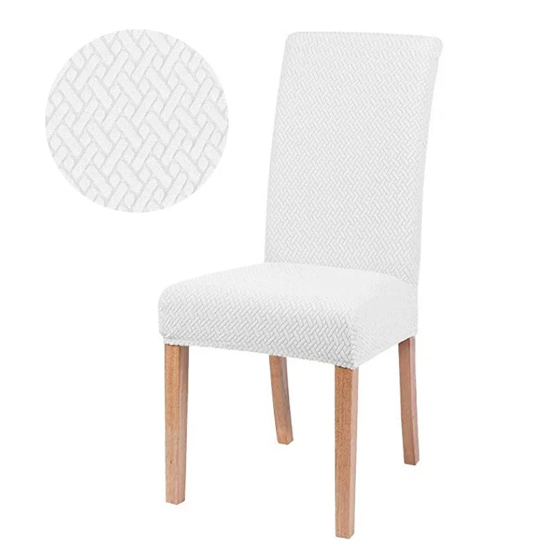 Resilient Chair Cover Washable Dining Chair Cover Quick Installation Suitable for Dining Room Banquet Home Decoration