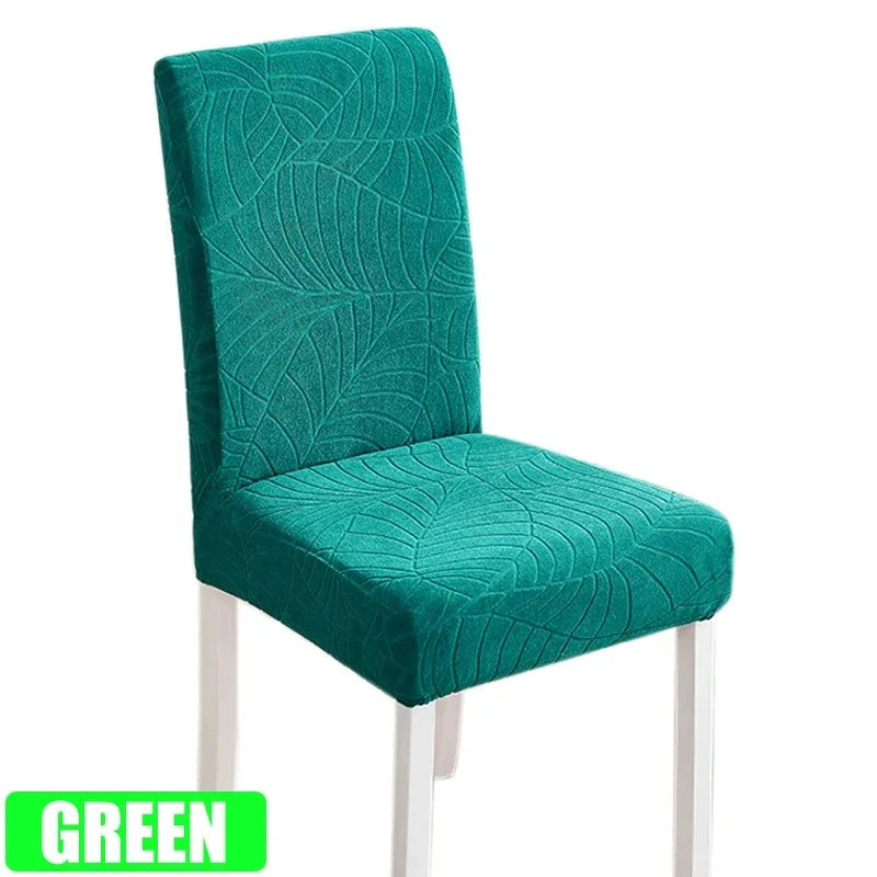 Resilient Chair Cover Washable Dining Chair Cover Quick Installation Suitable for Dining Room Banquet Home Decoration