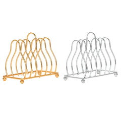 Metal Iron Kitchen Dish Plate Holder Metal Drainin Serve Rack Accessories Rack Supplies for Home Restaurant Bar Tableware Rack