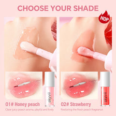 Glow Reviver Lip Oil, Nourishing Tinted Lip Oil For A High-shine Finish, Infused With Jojoba Oil, Vegan & Cruelty-free, Jam Session