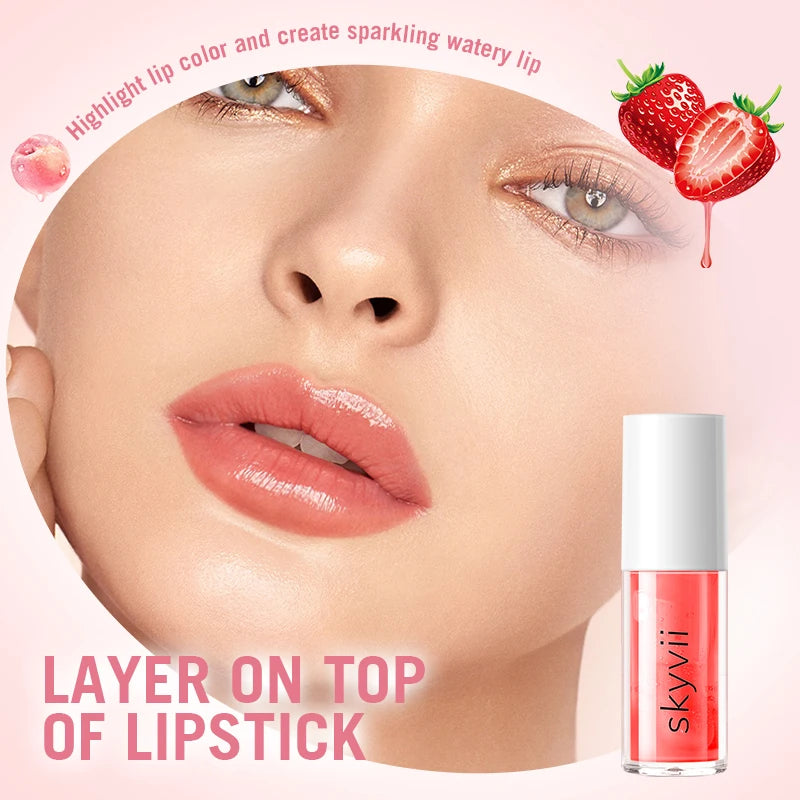 Glow Reviver Lip Oil, Nourishing Tinted Lip Oil For A High-shine Finish, Infused With Jojoba Oil, Vegan & Cruelty-free, Jam Session