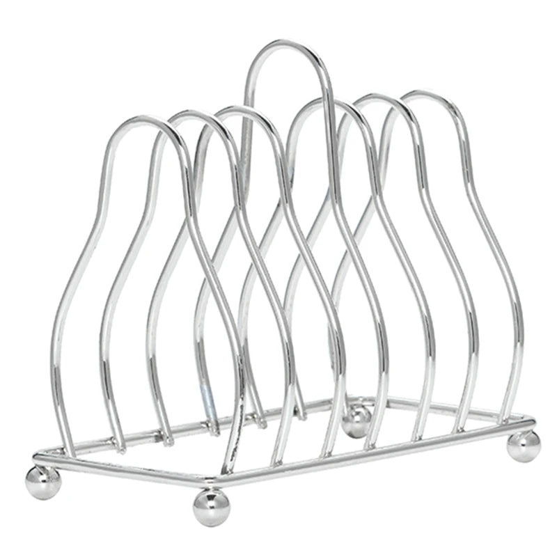 Metal Iron Kitchen Dish Plate Holder Metal Drainin Serve Rack Accessories Rack Supplies for Home Restaurant Bar Tableware Rack