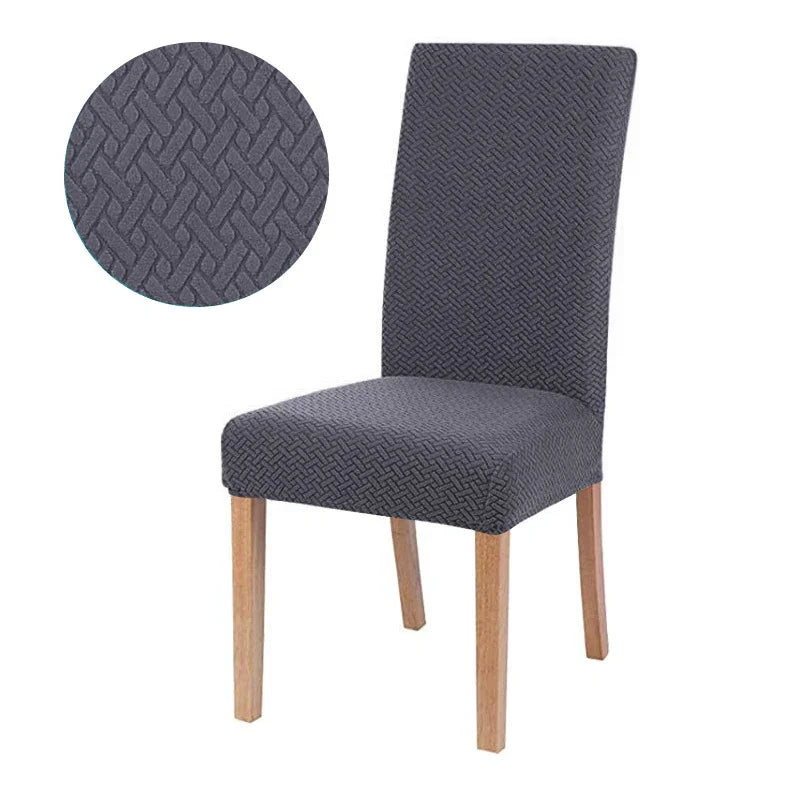 Resilient Chair Cover Washable Dining Chair Cover Quick Installation Suitable for Dining Room Banquet Home Decoration